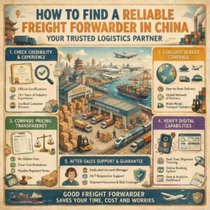 5 steps to find a reliable freight forwarder in China - check license and use Alibaba Trade Assurance