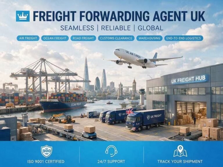 Freight forwarding agent UK shipping from China to UK transport options