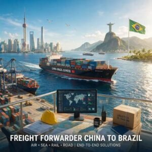 Shipping from China to Brazil – freight forwarder to Brazil guide 2026